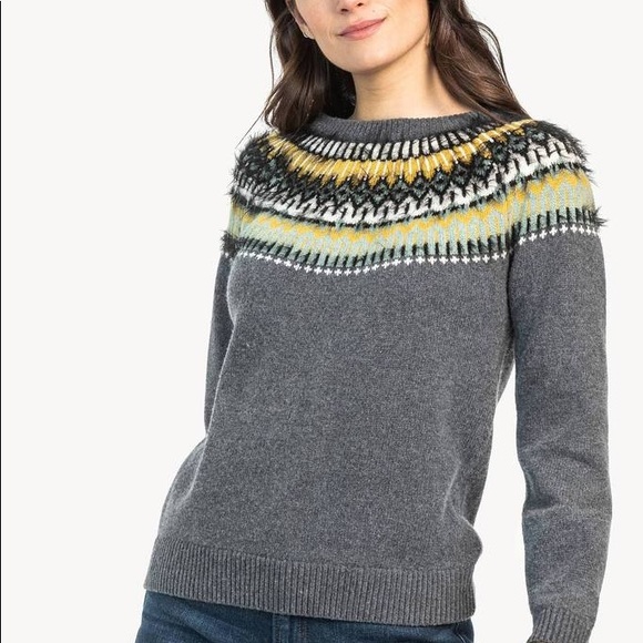 Lilla P Fairisle Sweater - Picture 1 of 5